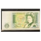 Great Britain Paper Money 3 notes (ï¿½1, ï¿½5 &ï¿½10),
