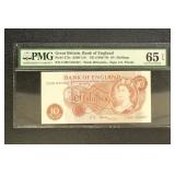 Great Britain PMG Graded 65EPQ Paper Money P-373c