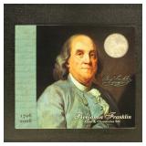 US Silver Coin 2006 Benjamin Franklin Coin and Chr