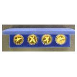 Air Force Fighter Series of 4 Medals