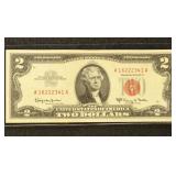 US Paper Money $2 United States Note Group of 10 m