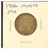 Canada Silver Coin 1906 Quarter