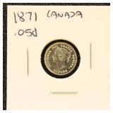 Canada Silver Coin 1871 Nickel