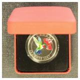 Canada Coin 2005 Ruby Throated Hummingbird Quarter