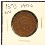 Japan Coin 1873 Sen