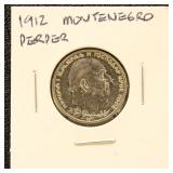 Montenegro Silver Coin 1912 Derder