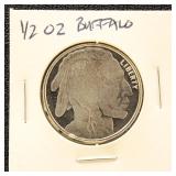 Silver 1/2 Ounce Buffalo Round