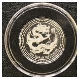 Silver 2024 Samoa 1 Tala 1/2 Ounce Silver Coin