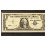 US Paper Money $1 Silver Certificate, $2 & $5 Fede