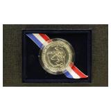 US Silver Coin 1997 National Law Enforcement Uncir