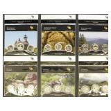 US Mint National Forest Uncirculated Quarters 6 se