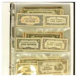 Japan Paper Money in Binder