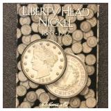 US Coins Liberty Head "V" Nickels in Harris Album