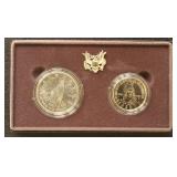 US Silver Uncirculated Coin Set 1989 US Congress C