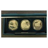 US Silver Coin 1994 US Veterans 3 Set Proof Commem