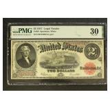 US Paper Money 1917 $2 Legal Tender Fr#60 Speelman
