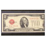 US Paper Money 1928G $2 US Note, circulated