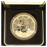 US Silver Proof Coin 2015 US Marshalls Commemorati