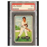 1951 Bowman PSA 5 Steve Gromek #115 Baseball Card