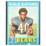 Gale Sayers 1971 Topps Football Card #150 well cen