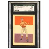 Jim Corbett 1956 Boxing Card SGC 8.5 Adventure Gum