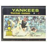 1971 Topps Baseball Cards Hall of Fame players Pet