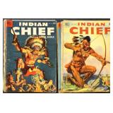 1950s-1960s Indian Chief Comic Books, 13 different