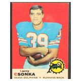 Gale Sayers 1969 Topps Football Card #51 with some