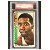 Ricky Sobers PSA 7 Topps 1976 Basketball Card #102