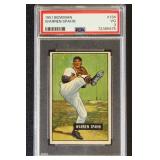 Warren Spahn 1951 Bowman PSA 3 Baseball Card, Hall