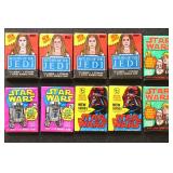 Star Wars Trading Cards in unopened packs, include