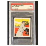 1933 Tattoo Orbit PSA 5 Bud Tanning Baseball Card,