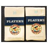 Player's Navy Cut Empty Cigarette Boxes, 2 vintage