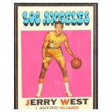 Jerry West 1971-72 Topps Basketball Card #50, nice