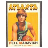 Pistol Pete Maravich 1971-72 Topps Basketball Card
