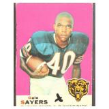 Larry Csonka 1969 Topps Football Card #120, some