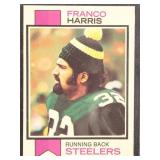 Franco Harris 1973 Topps Football Rookie Card #89