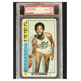 Otto Moore PSA 8.5 Topps 1976 Basketball Card #106