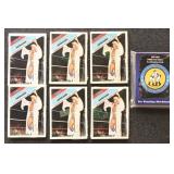 1988 NWA Wrestling Sealed Cello packs, loose cards