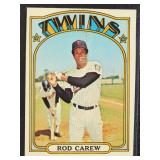 1972 Topps Baseball Cards Hall of Fame players Reg