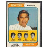 1974 Topps Baseball Cards Hall of Fame players Bob
