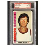 Swen Natar PSA 8 Topps 1976 Basketball Card #102,