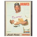 Hank Aaron 1970 Topps Baseball Card #500 nicely ce