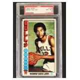 Norm Van Lier PSA 8 Topps 1976 Basketball Card #10