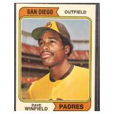 Dave Winfield 1974 Topps Rookie Baseball Card #456