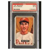 1951 Bowman PSA 5 Milo Candini #255 Baseball Card