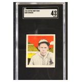 1933 Tattoo Orbit SGC 4 Babe Herman Baseball Card,