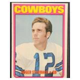 Roger Staubach 1972 Topps Football Rookie Card #20