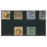 US Stamps #112-117 1869 Pictorial Issue Used Group