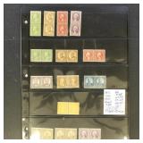 US Stamps 1920s-1950s Regular Issues including Coi